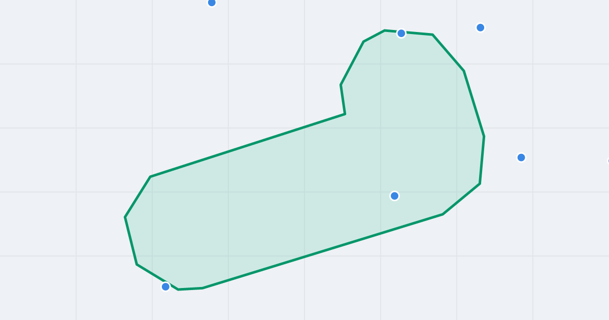 Mapa ulicy Feliksa Stamma z flipami w okolicy