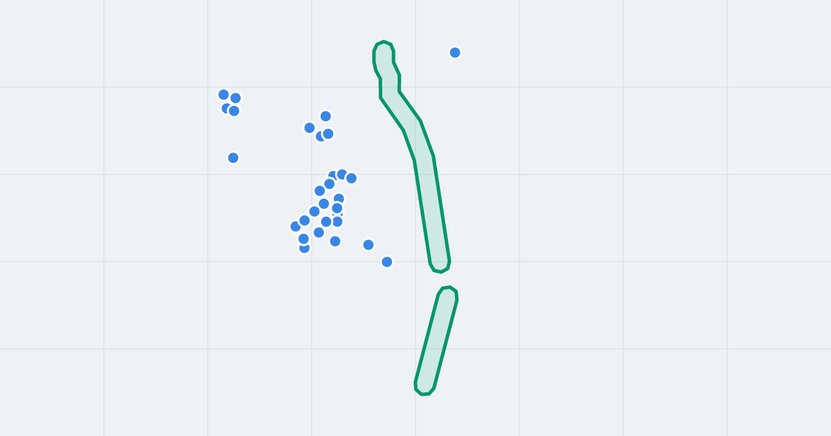 Mapa ulicy Stara Droga z flipami w okolicy