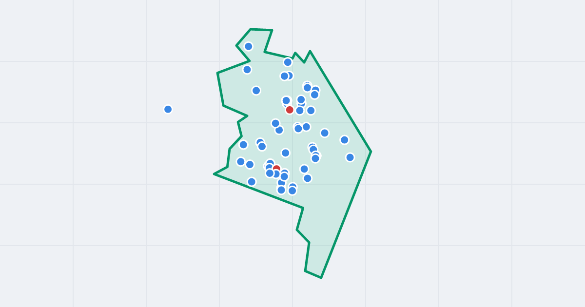 Mapa: Osiedle H z flipami
