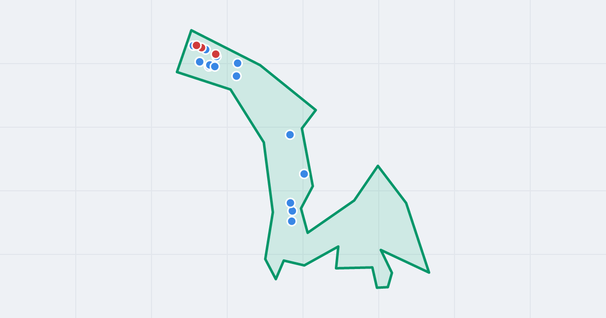 Mapa: Osiedle W z flipami