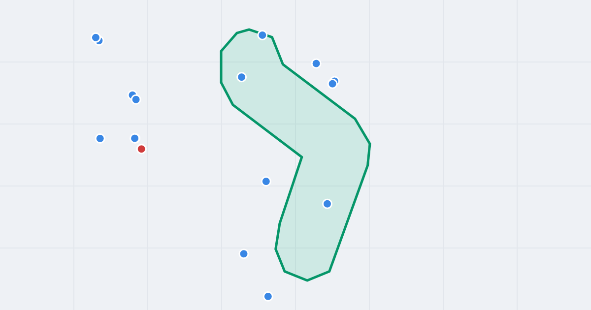 Mapa ulicy Gabrieli Zapolskiej z flipami w okolicy
