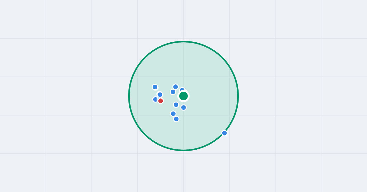 Mapa: Gabrieli Zapolskiej 20 i flipy w promieniu 1 km