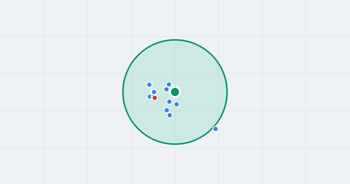 Mapa: Gabrieli Zapolskiej 22 i flipy w promieniu 1 km