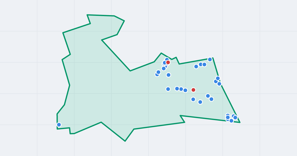 Mapa: Konradów z flipami