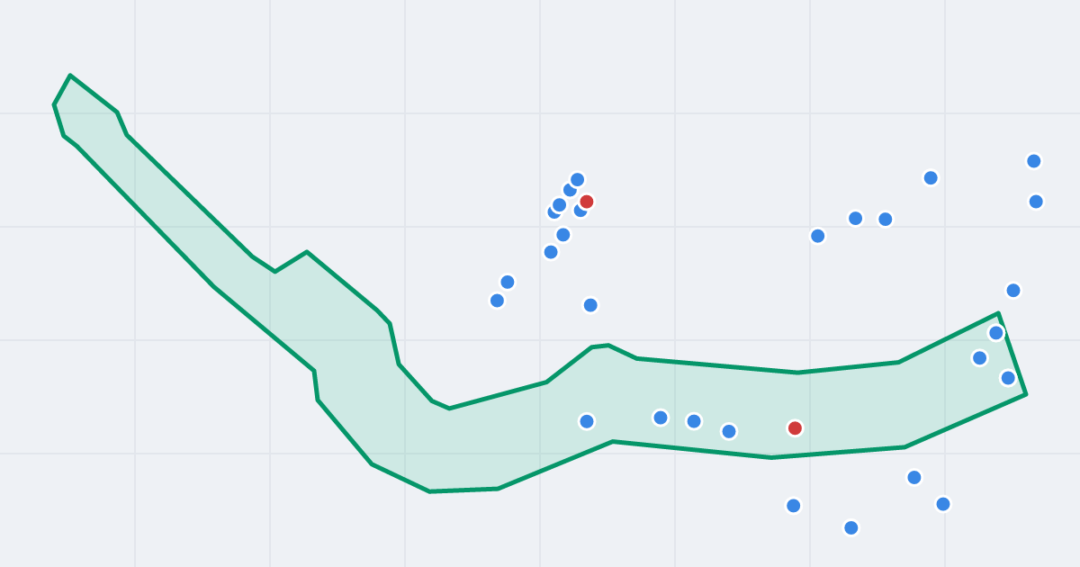 Mapa ulicy Ignacego Daszyńskiego z flipami w okolicy