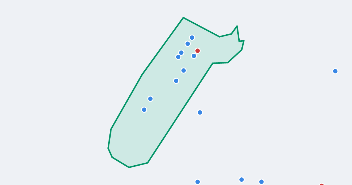 Mapa ulicy Monte Cassino z flipami w okolicy