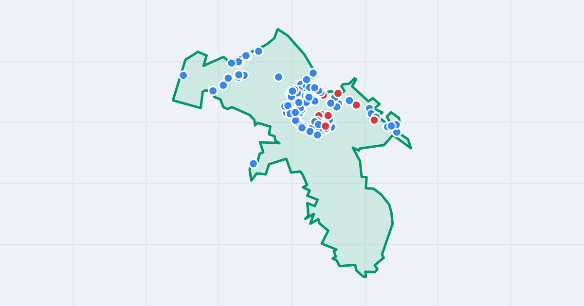 Mapa: Nowe Miasto z flipami