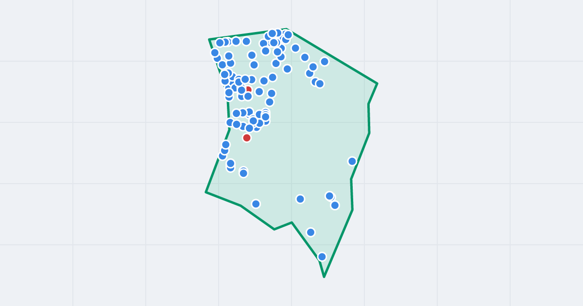Mapa: Piaskowa Góra z flipami