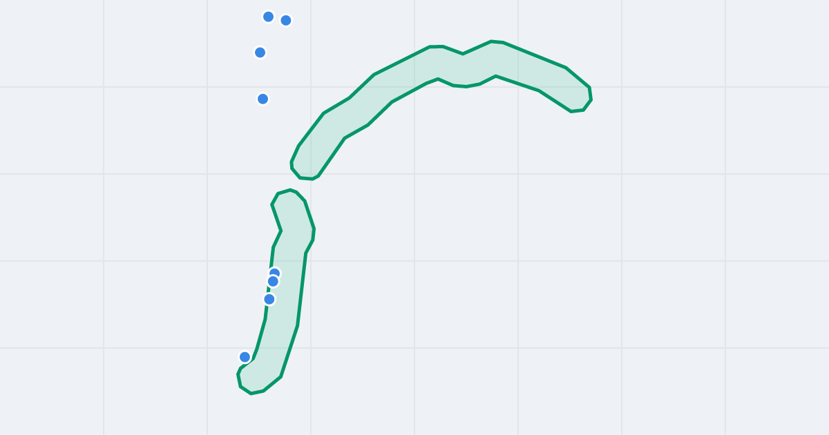 Mapa ulicy Rodziny Burczykowskich z flipami w okolicy