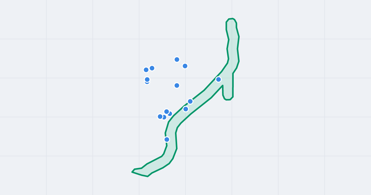Mapa ulicy Karkonoska z flipami w okolicy