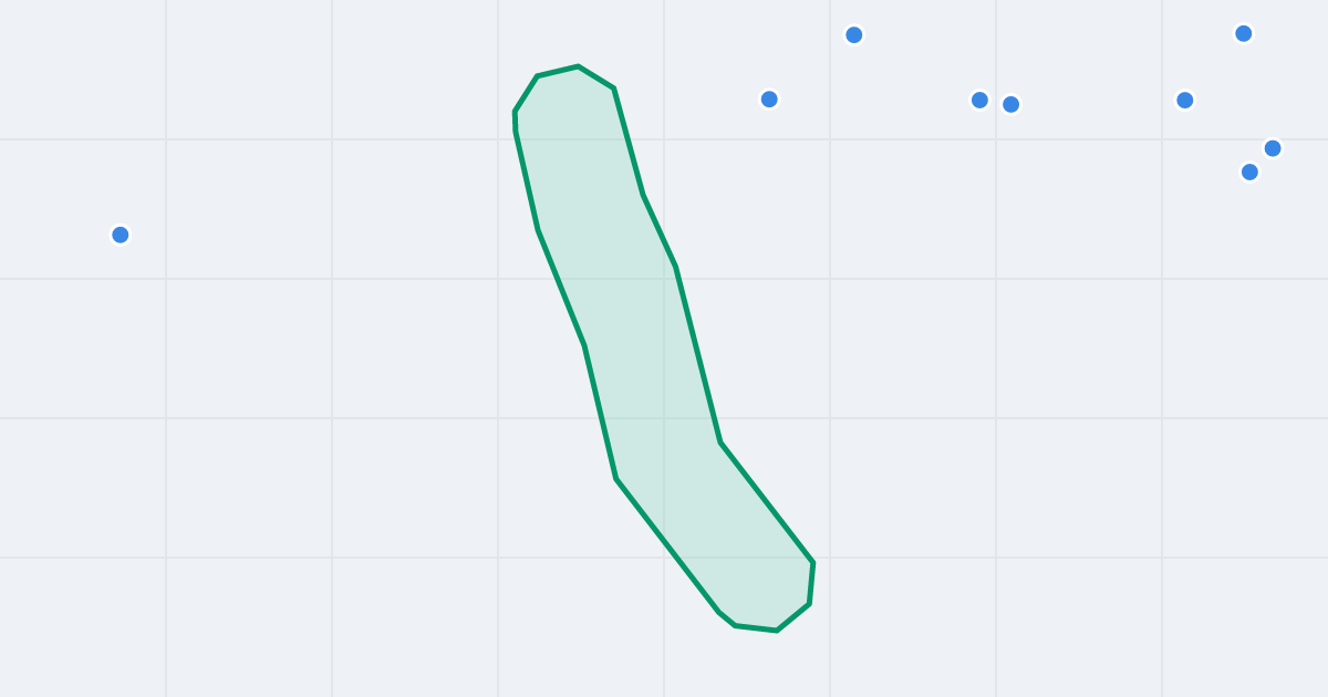 Mapa ulicy św. Józefa z flipami w okolicy