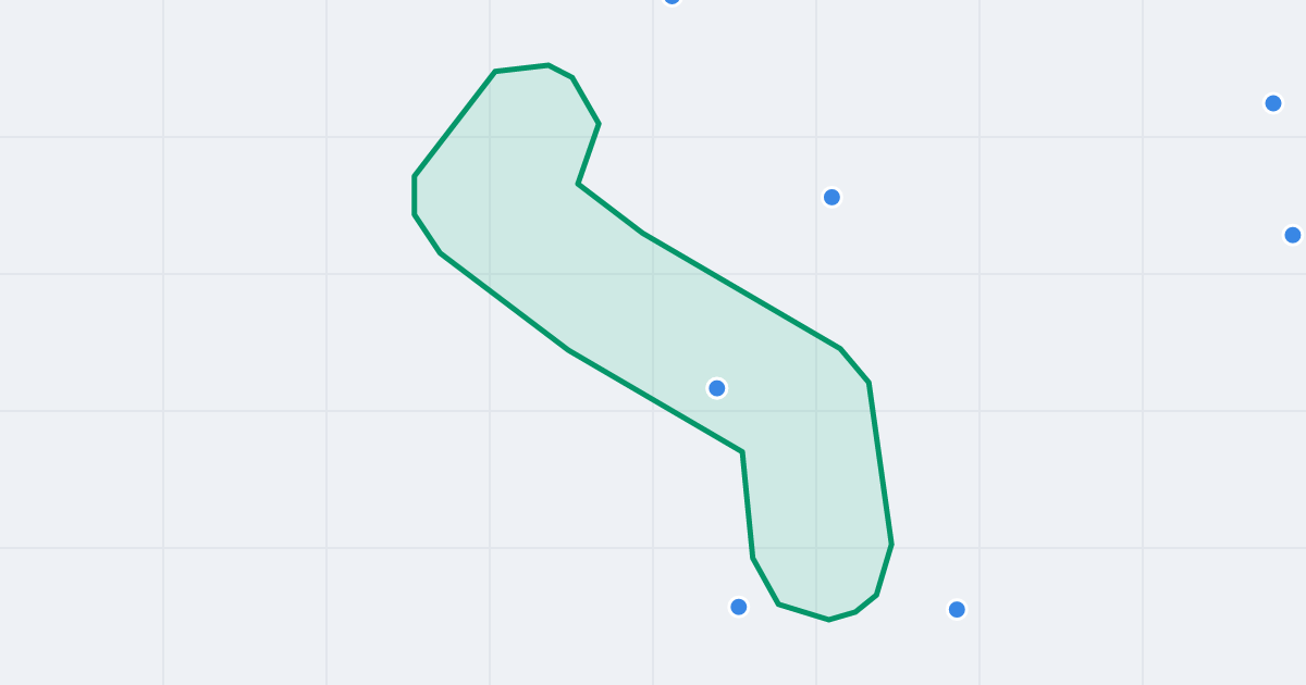 Mapa ulicy Gołuchowska z flipami w okolicy