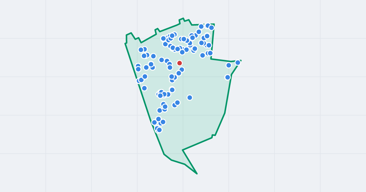 Mapa: Bródno z flipami