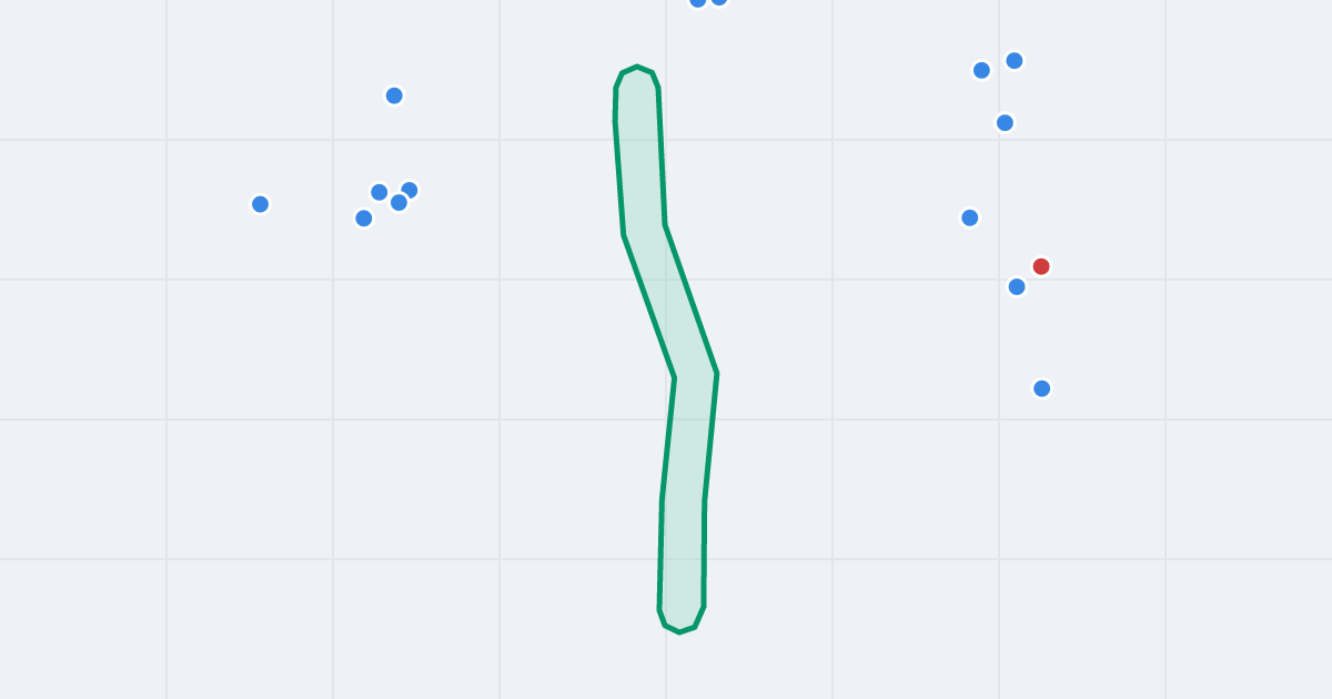 Mapa ulicy Piasta Kołodzieja z flipami w okolicy