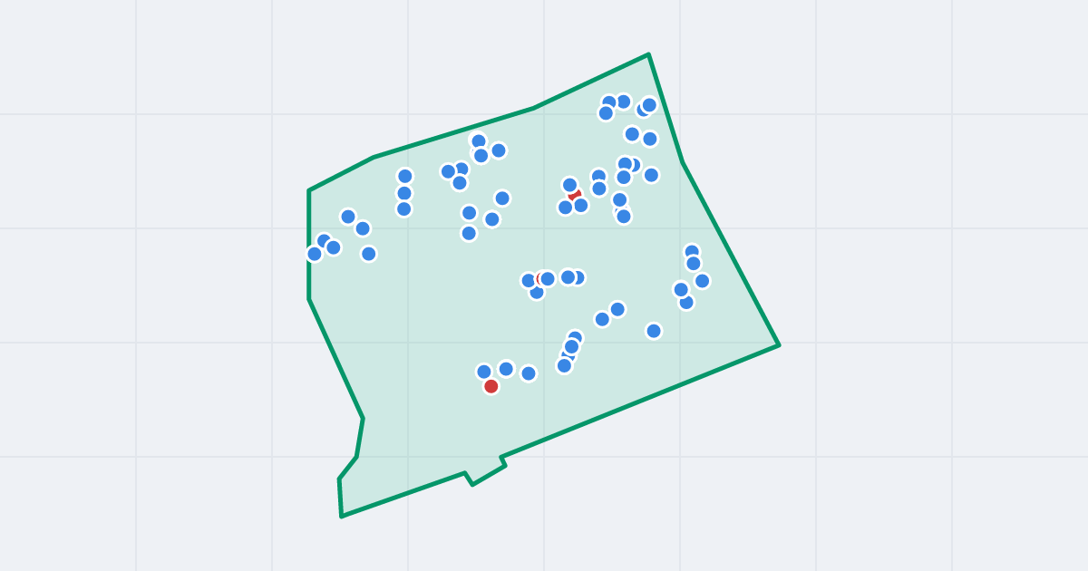 Mapa: Czyste z flipami