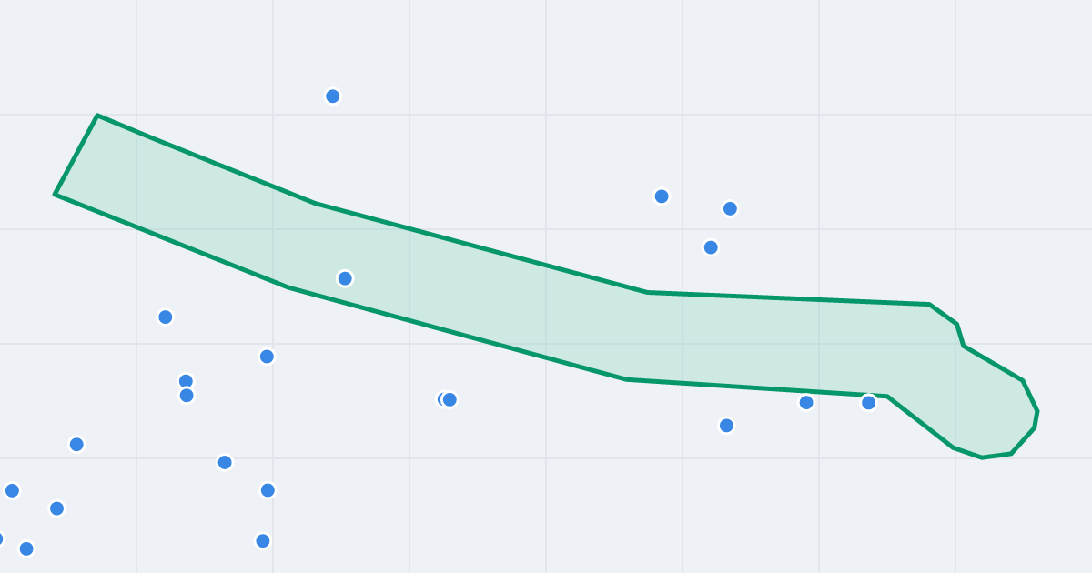 Mapa ulicy Szaserów z flipami w okolicy