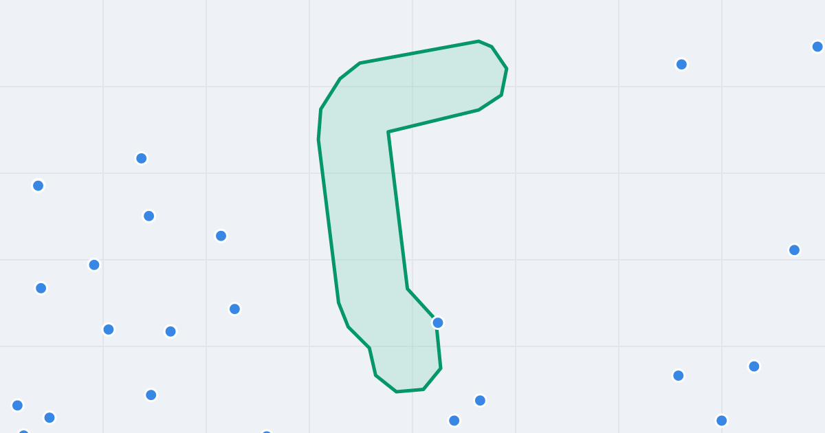 Mapa ulicy Kazubów z flipami w okolicy