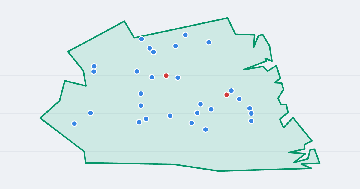 Mapa: Kabaty z flipami