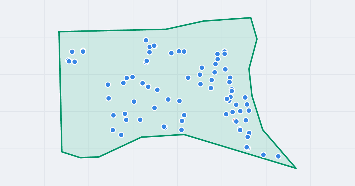 Mapa: Ksawerów z flipami