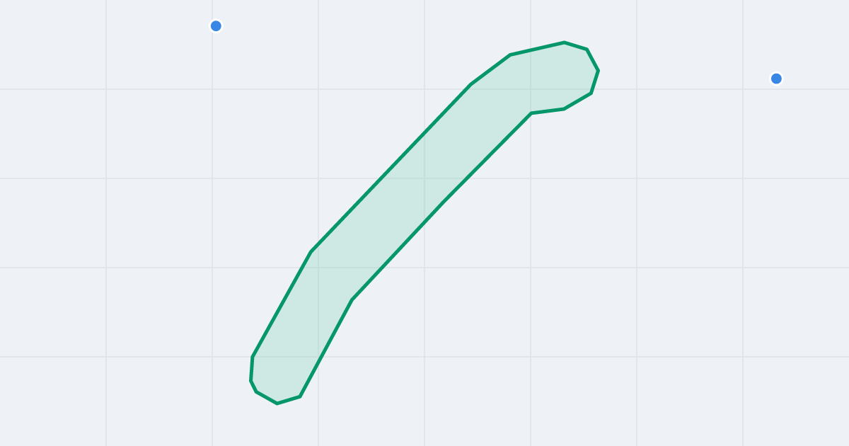 Mapa ulicy Kosmatki z flipami w okolicy