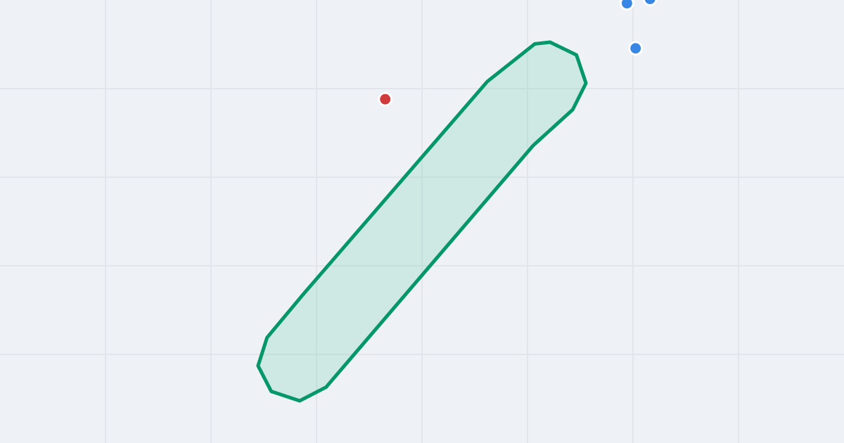 Mapa ulicy Kolarska z flipami w okolicy