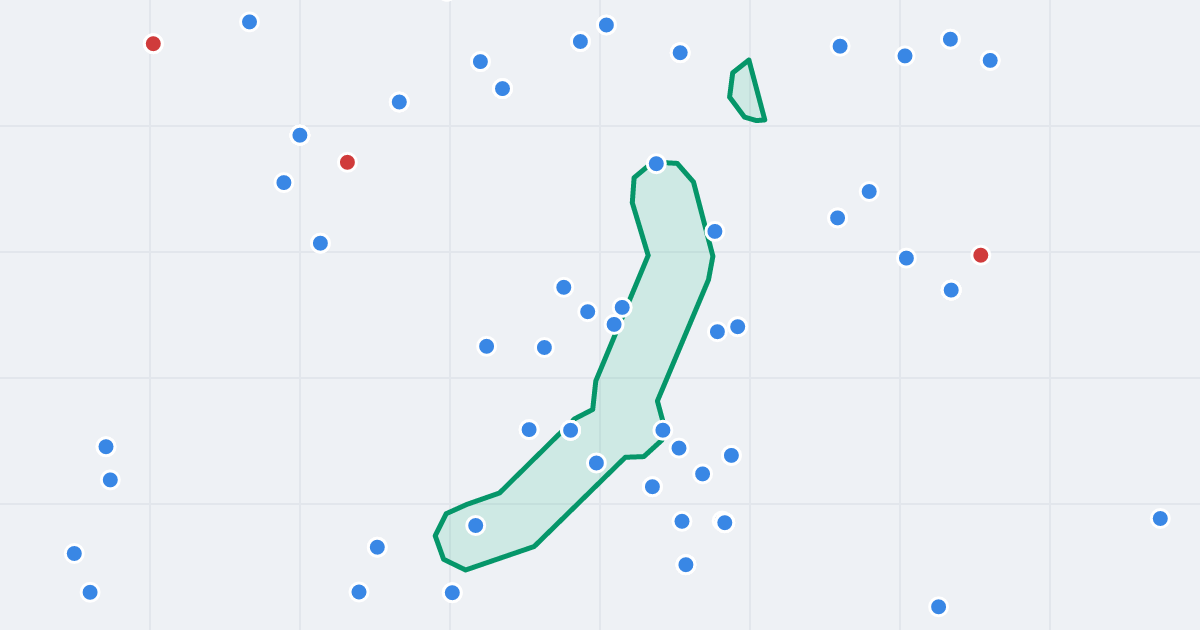 Mapa ulicy Twarda z flipami w okolicy