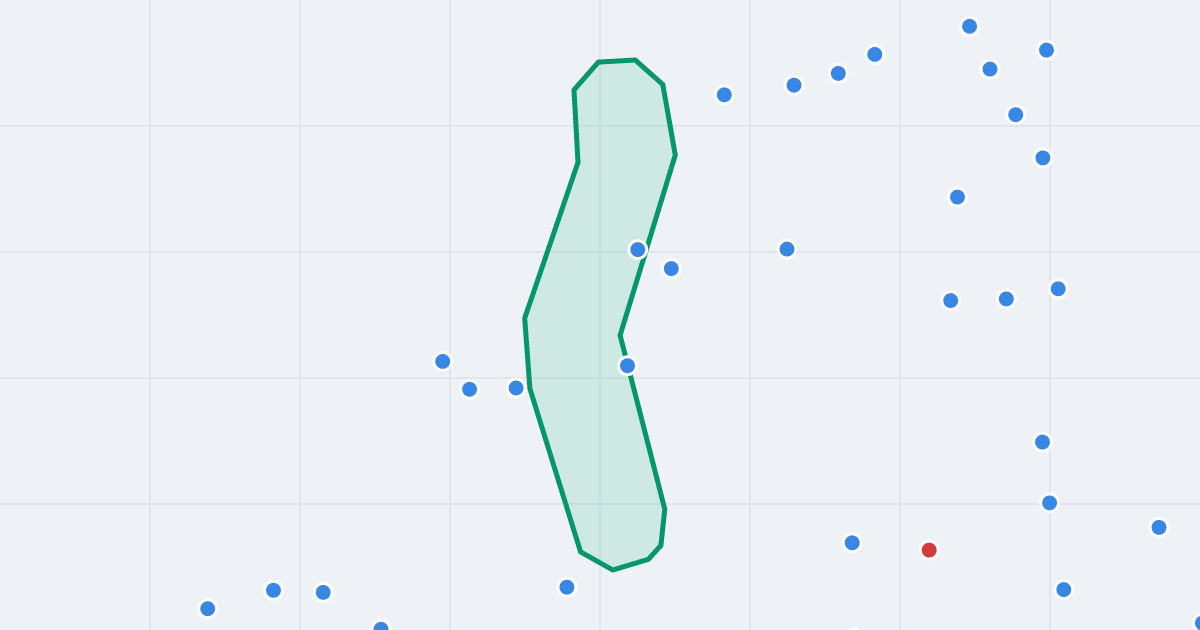 Mapa ulicy Esperanto z flipami w okolicy