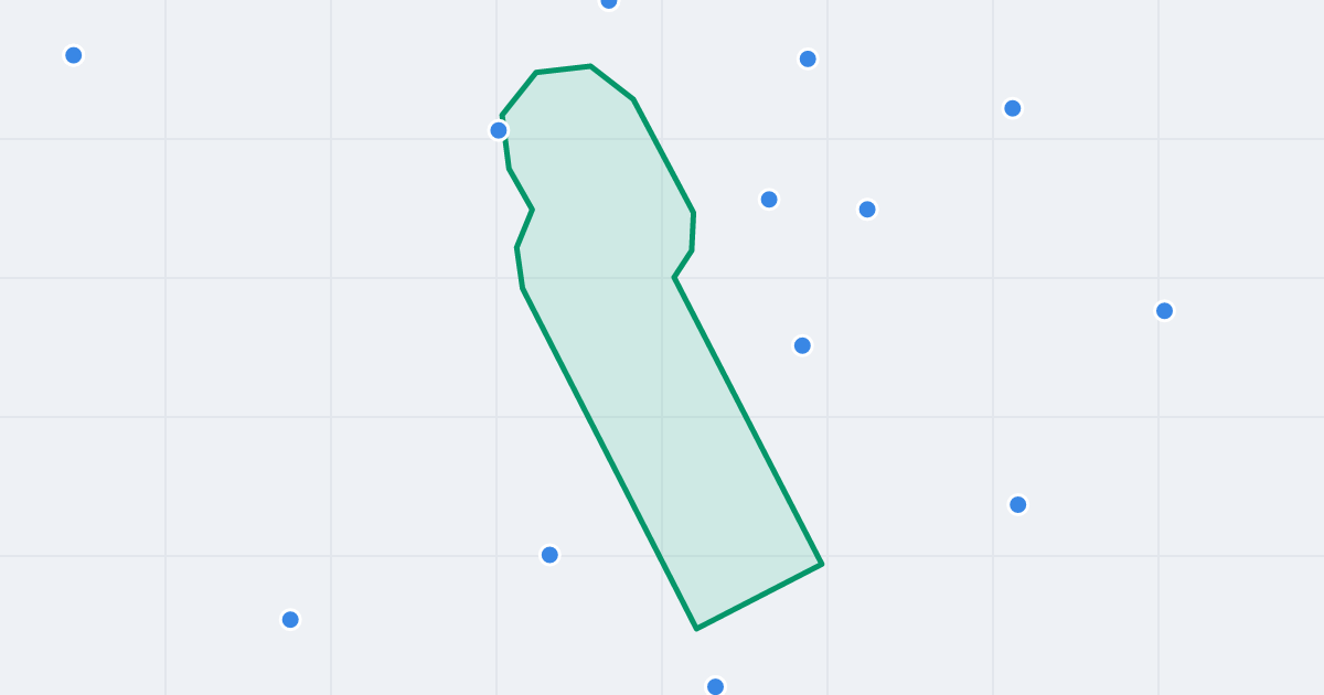 Mapa ulicy Żelazna z flipami w okolicy