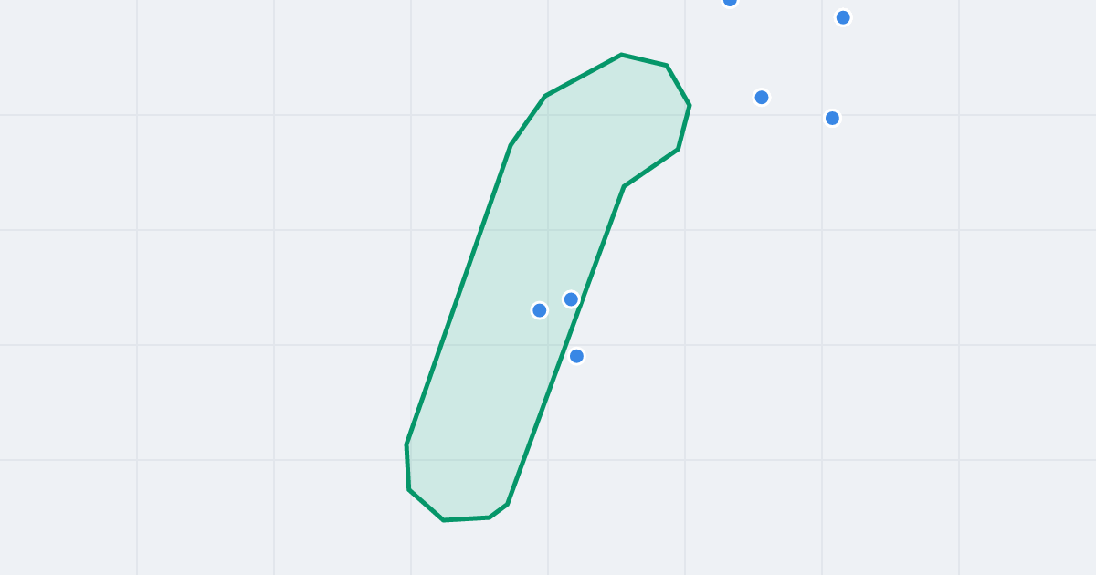 Mapa ulicy Piaskowa z flipami w okolicy