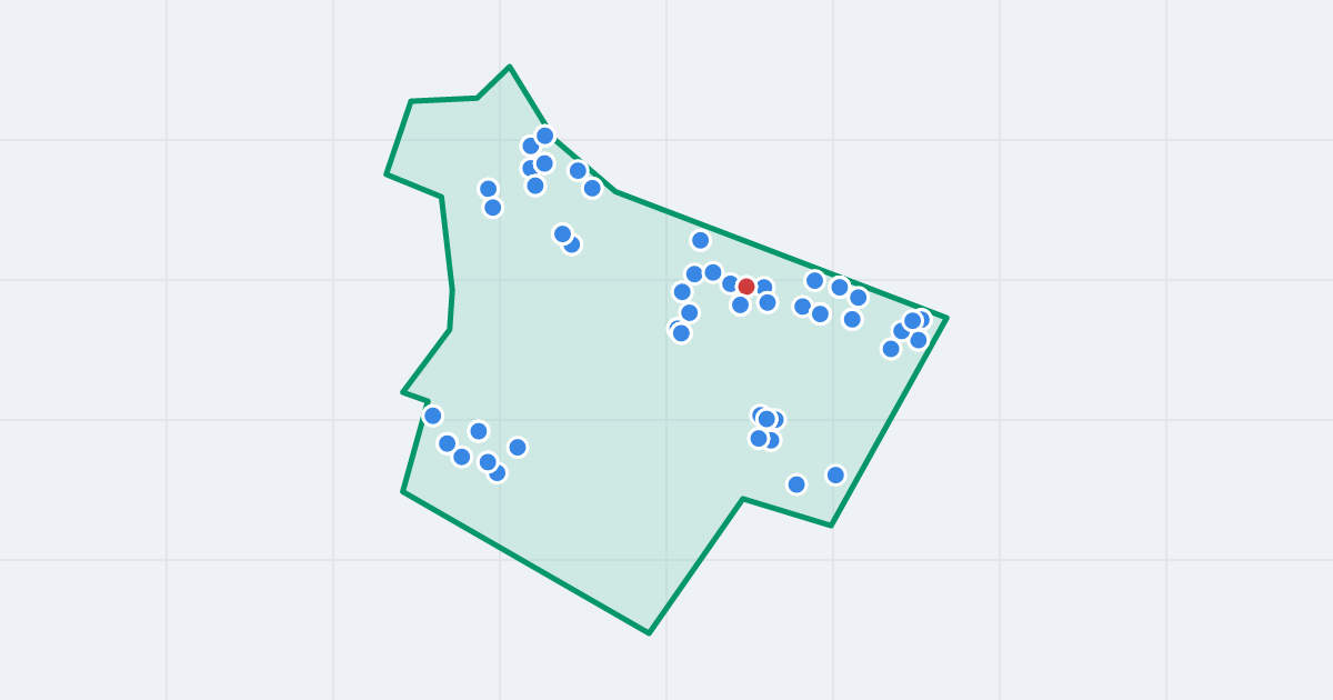 Mapa: Raków z flipami