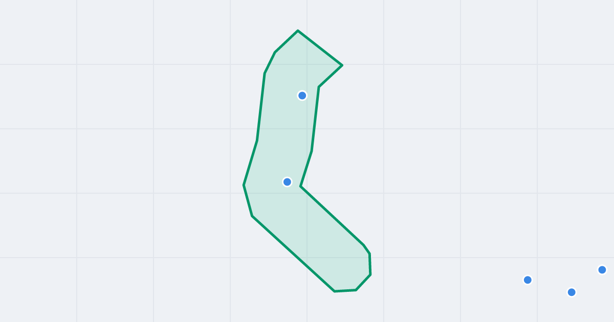 Mapa ulicy Krańcowa z flipami w okolicy