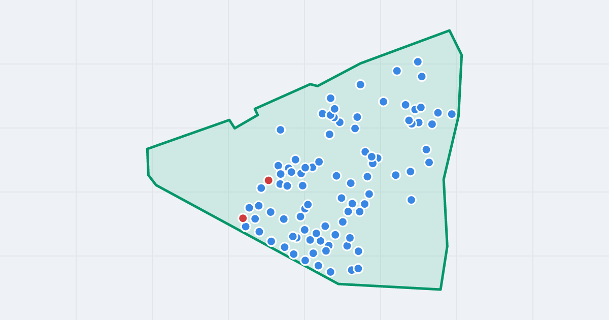 Mapa: Stara Ochota z flipami
