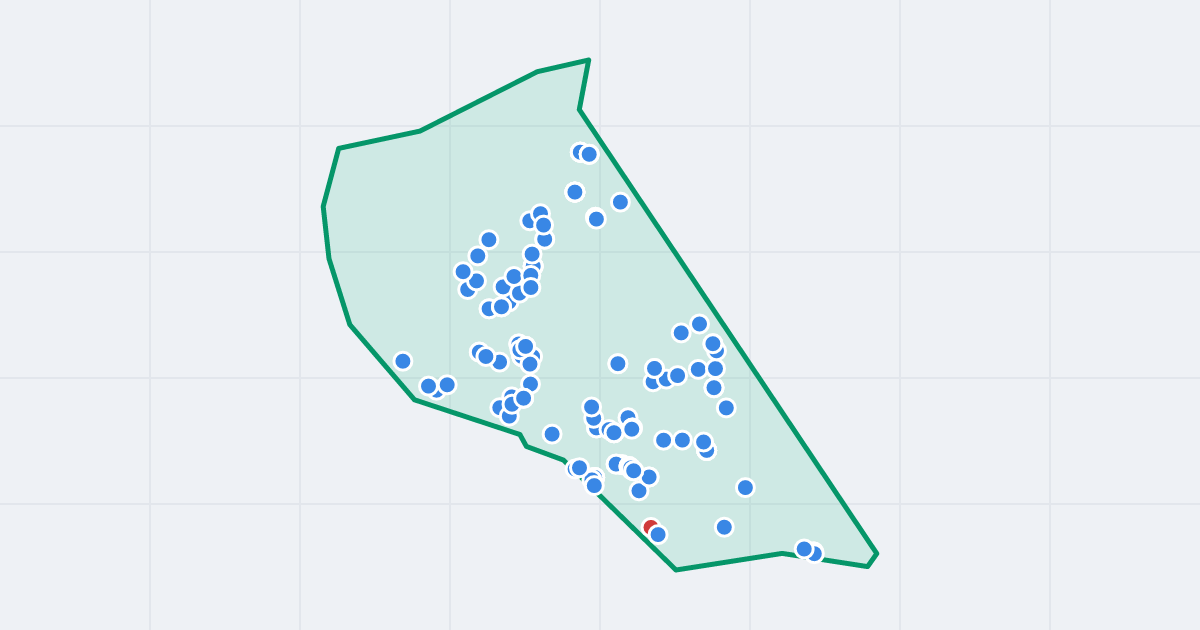 Mapa: Stegny z flipami