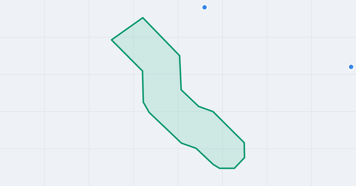 Mapa ulicy Ferdynanda Magellana z flipami w okolicy