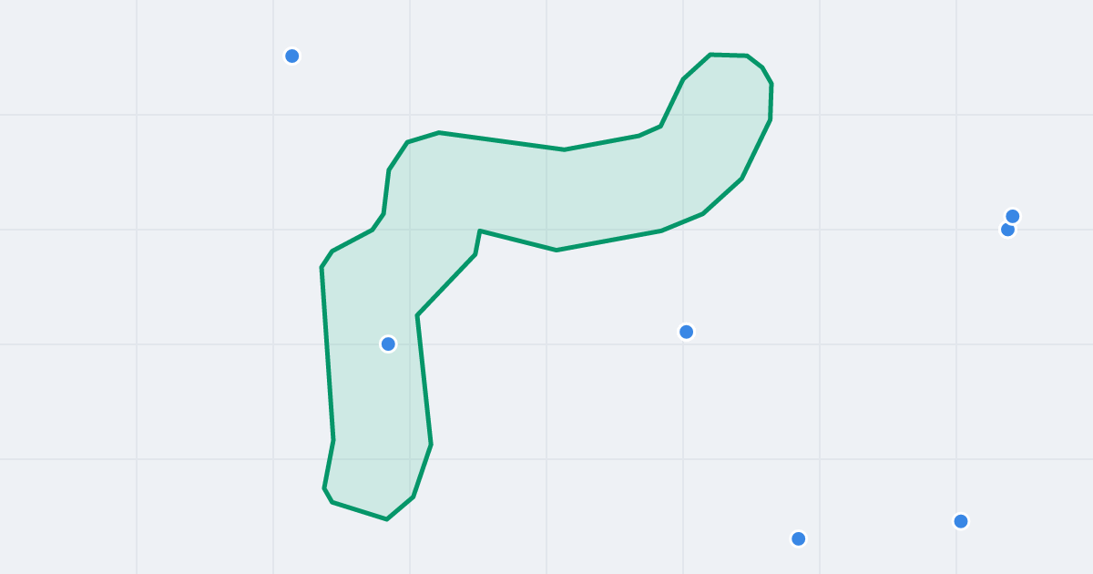 Mapa ulicy Jana Cybisa z flipami w okolicy