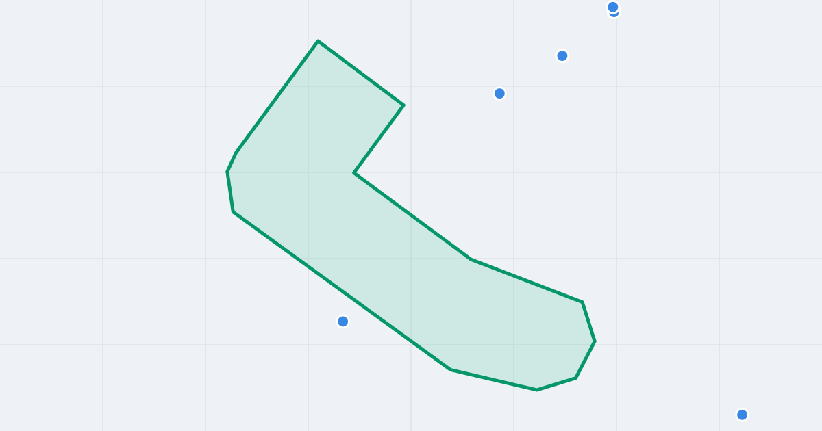 Mapa ulicy Wergiliusza z flipami w okolicy