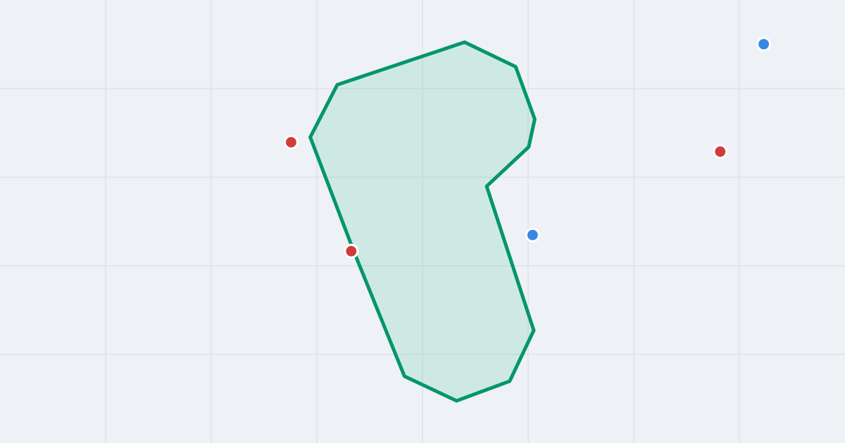 Mapa ulicy Marii Curie-Skłodowskiej z flipami w okolicy