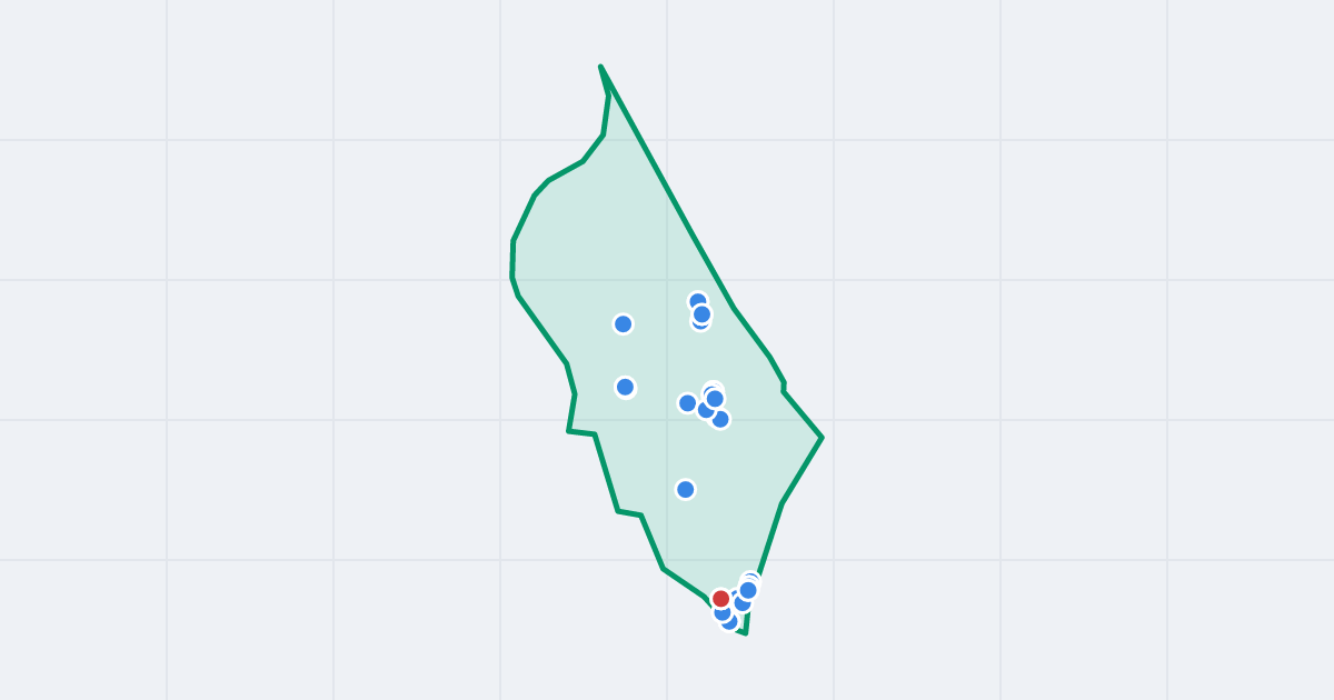 Mapa: Brochów z flipami