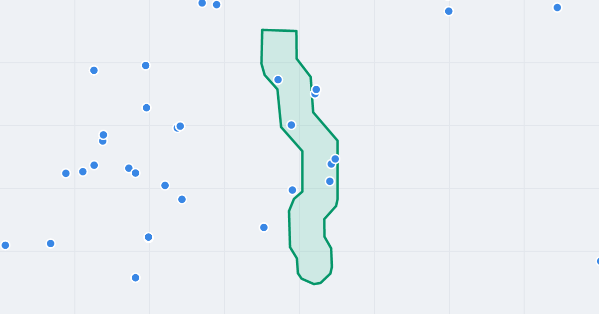 Mapa ulicy Krynicka z flipami w okolicy