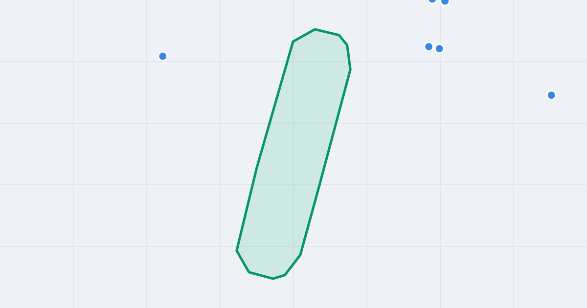 Mapa ulicy Wojciecha Męcińskiego z flipami w okolicy