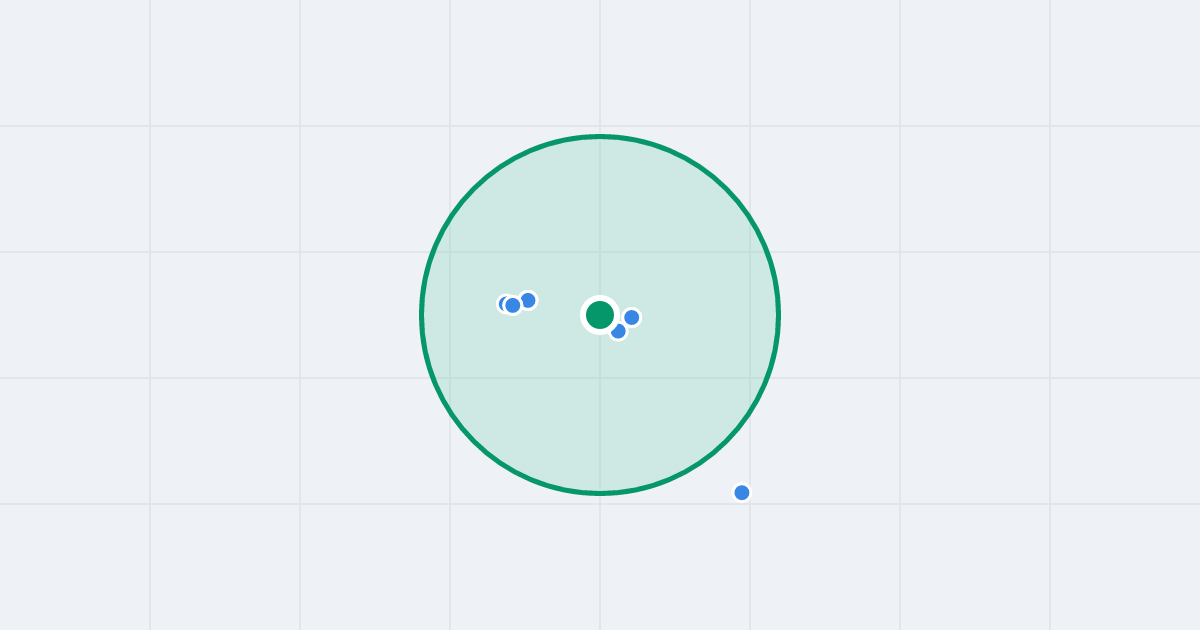 Mapa: Kosmonautów 218 i flipy w promieniu 1 km