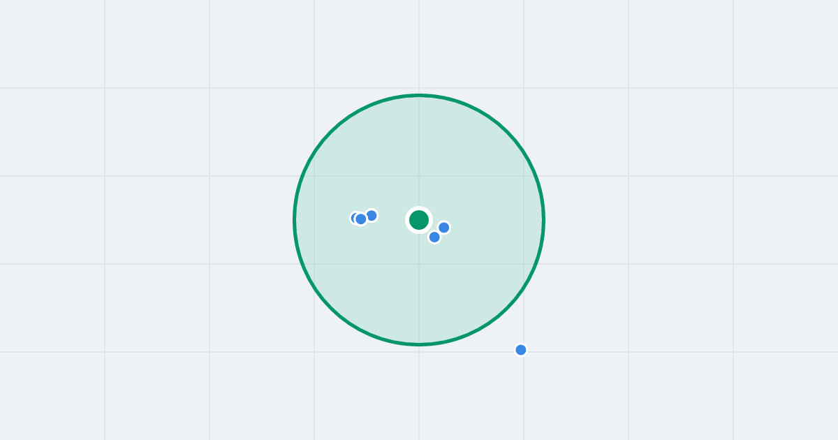 Mapa: Kosmonautów 230 i flipy w promieniu 1 km