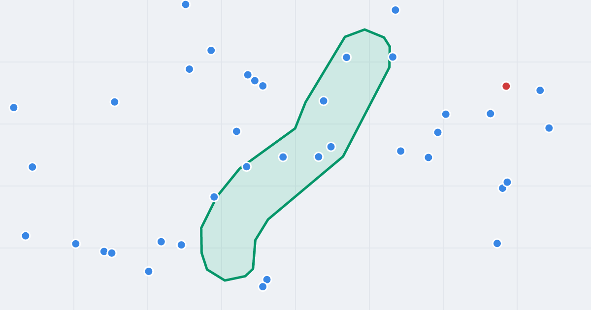 Mapa ulicy Norberta Barlickiego z flipami w okolicy