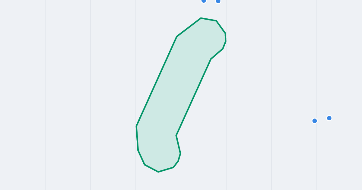 Mapa ulicy Benedykta Polaka z flipami w okolicy