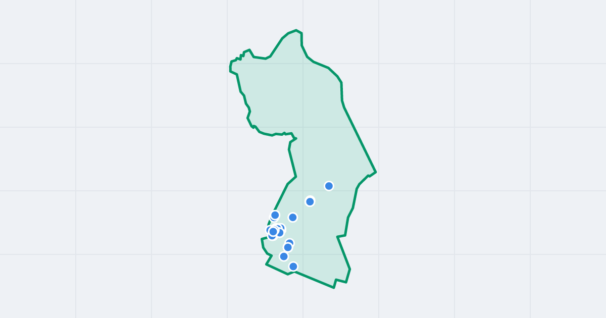 Mapa: Pracze Odrzańskie z flipami