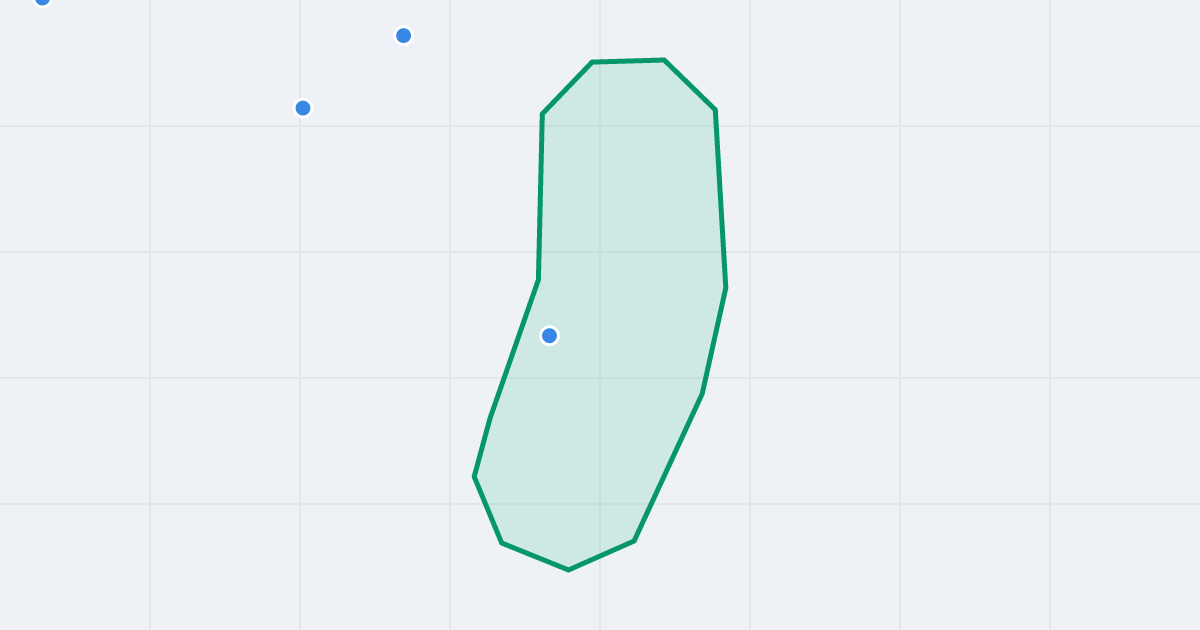 Mapa ulicy Bernardyńska z flipami w okolicy