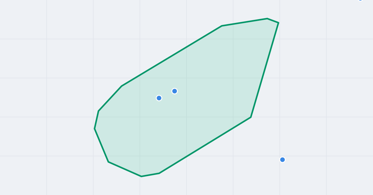 Mapa ulicy kard. Augusta Hlonda z flipami w okolicy