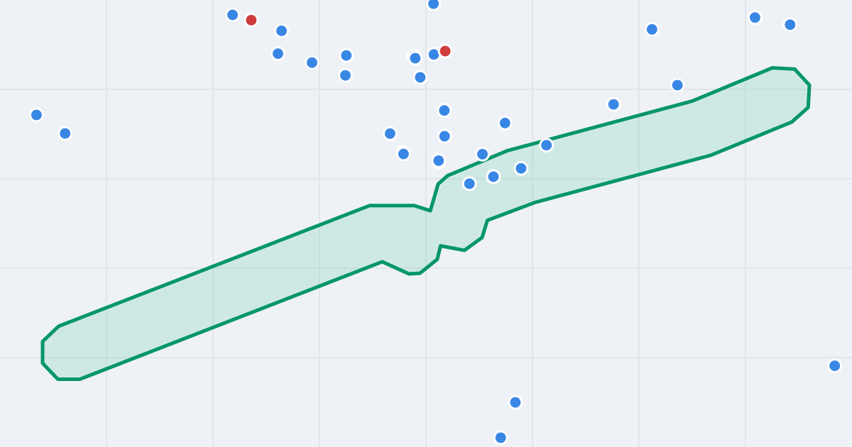 Mapa ulicy Jana Matejki z flipami w okolicy
