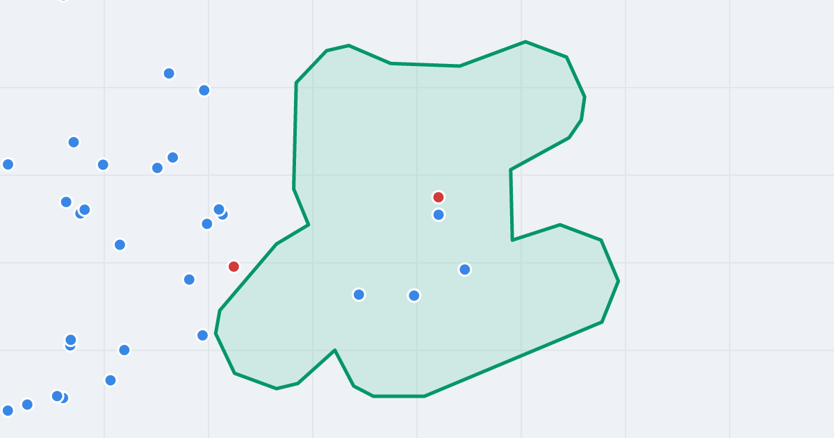 Mapa ulicy Krzysztofa Baczyńskiego z flipami w okolicy