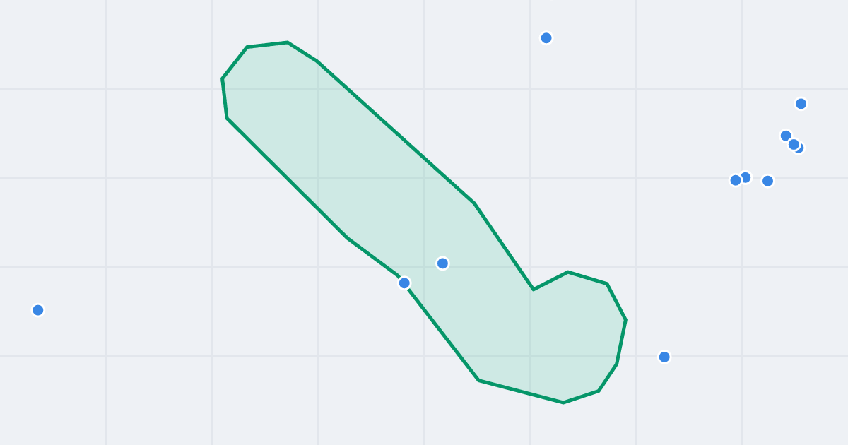 Mapa ulicy Nadrzeczna z flipami w okolicy